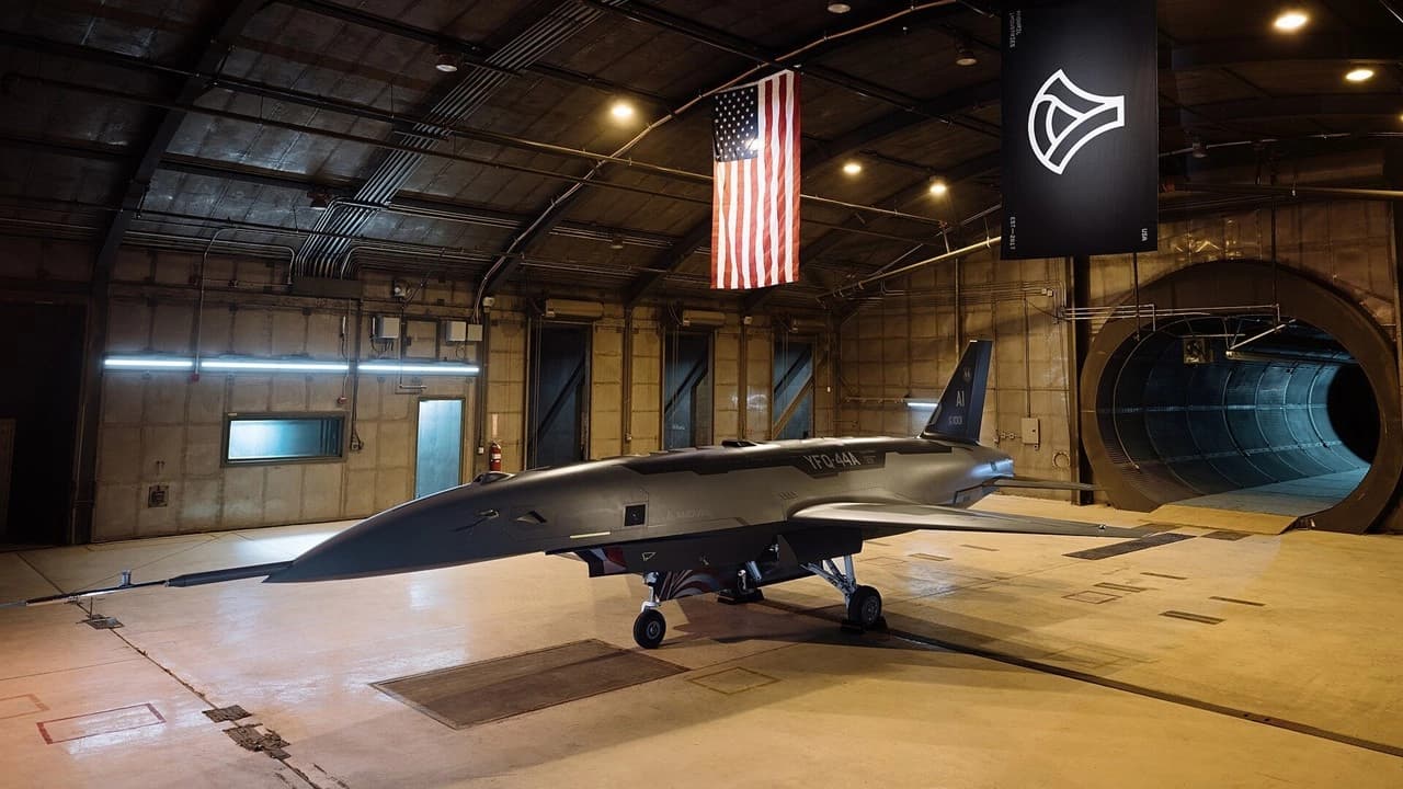 Anduril Fury autonomous drone in flight